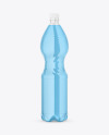 Clear Plastic Drink Bottle Mockup