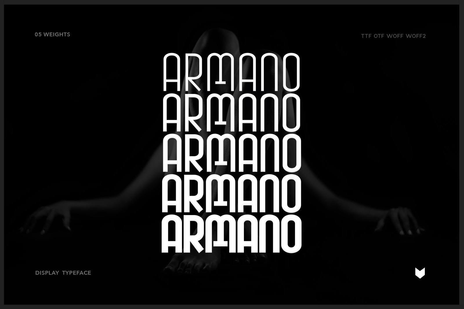 Armano Display Typeface