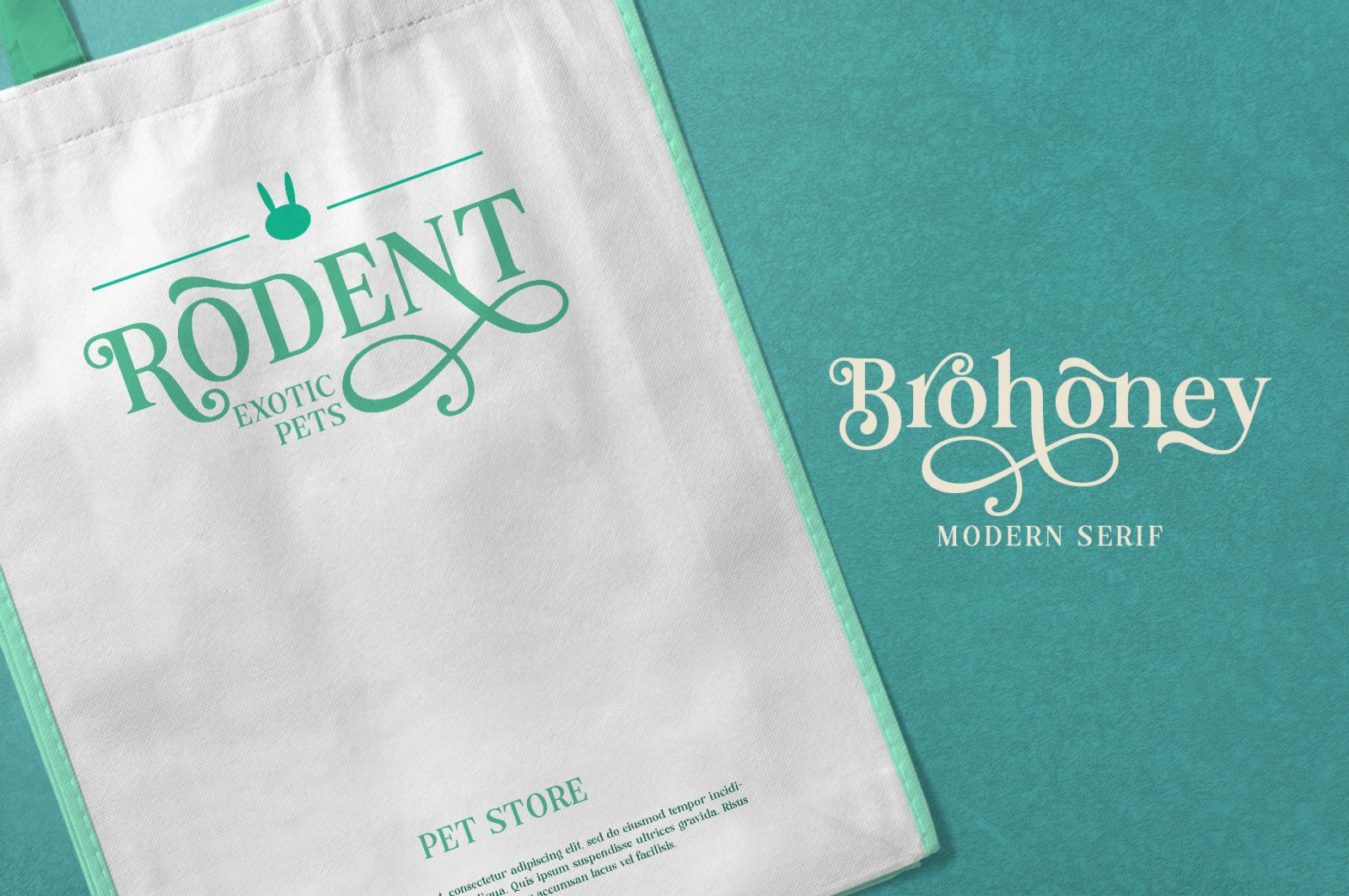Brohoney Modern Serif Typeface Brohoney Modern Serif Typeface