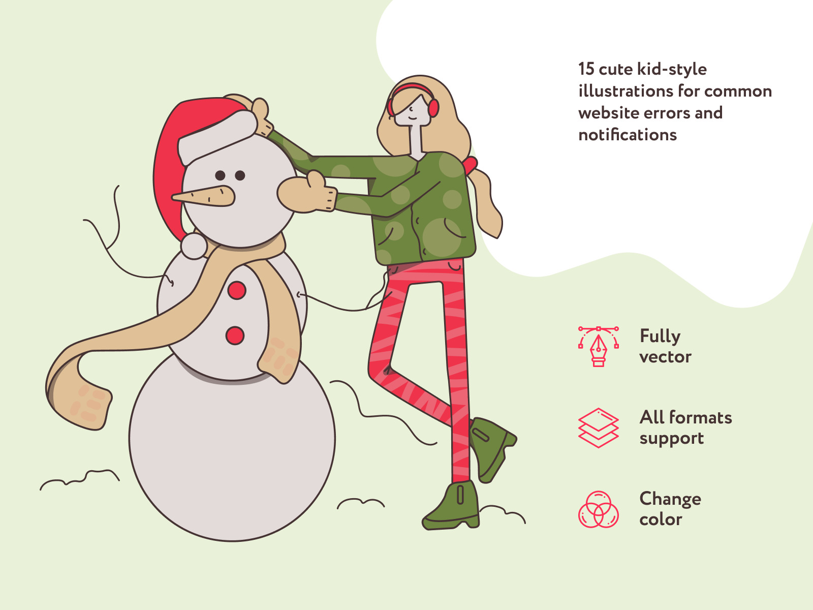 Squbi Christmas Illustrations Squbi Christmas Illustrations