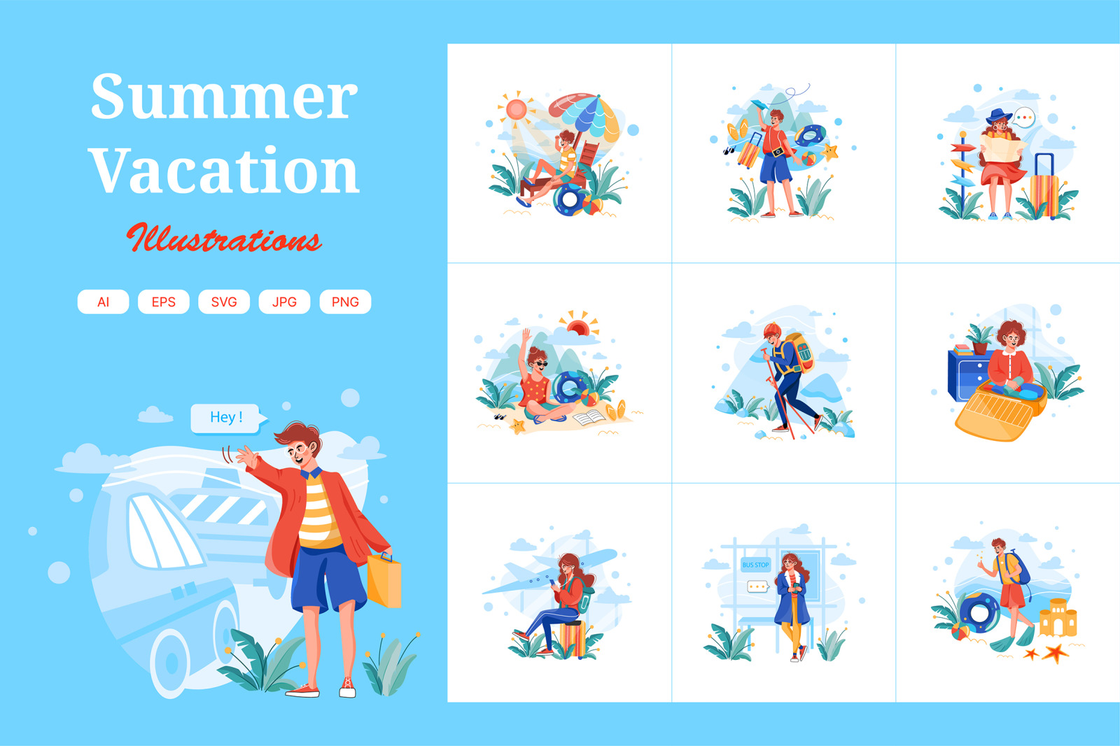 M368_Holidays Illustration Pack M368_Holidays Illustration Pack