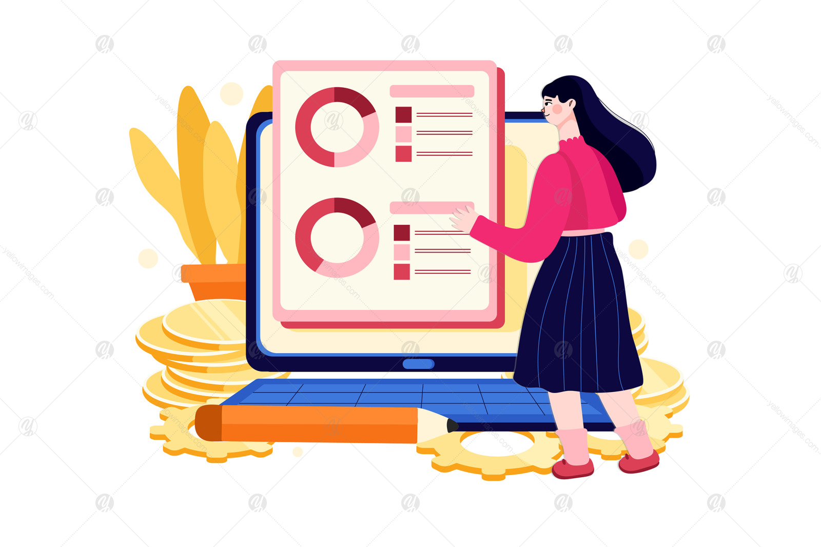 M357_Fintech Illustration Pack M357_Fintech Illustration Pack
