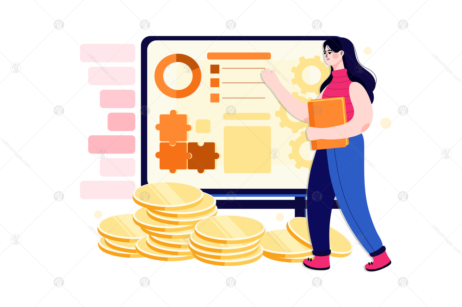 M357_Fintech Illustration Pack M357_Fintech Illustration Pack