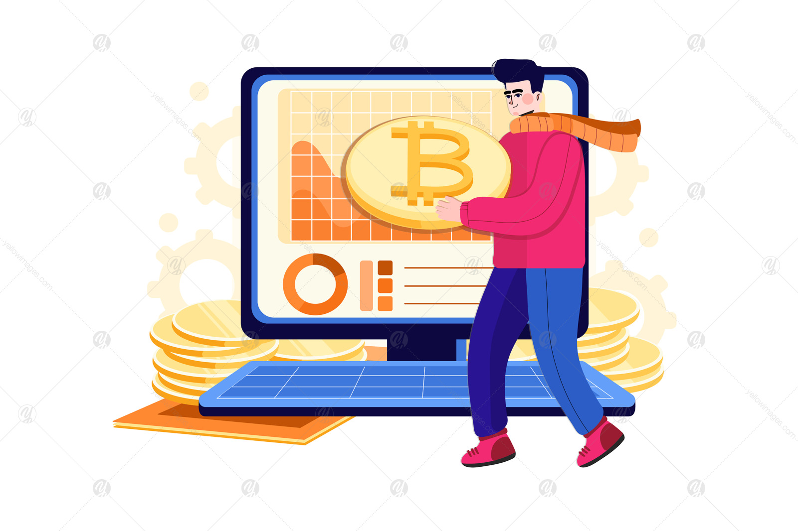 M357_Fintech Illustration Pack M357_Fintech Illustration Pack