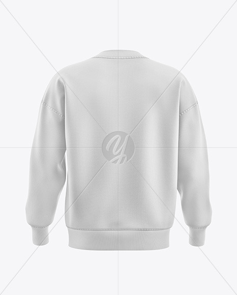 Sweatshirt Mockup - Back View