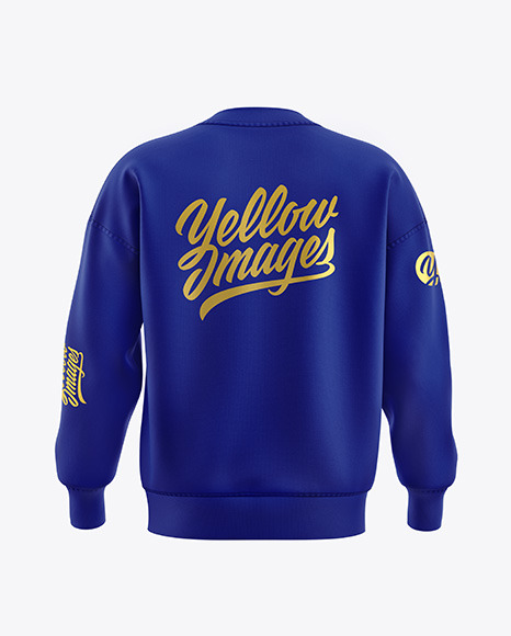 Sweatshirt Mockup - Back View