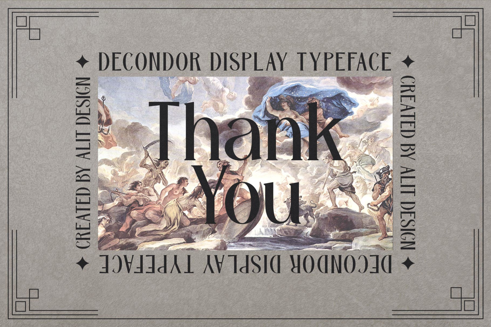 Decondor Typeface Decondor Typeface