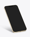 iPhone 13 Pro Max Gold Mockup