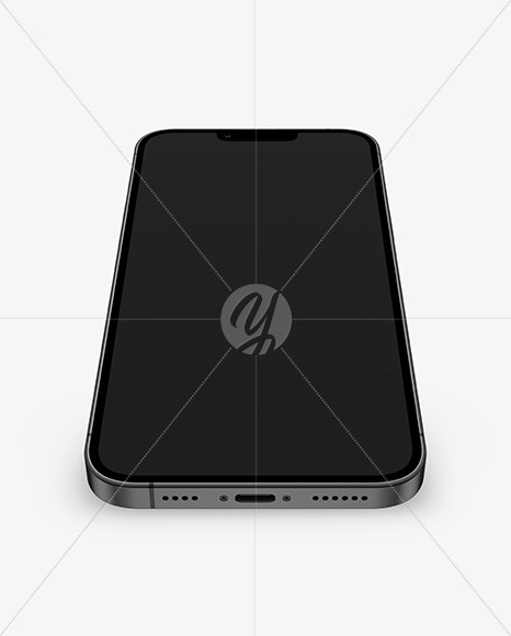 iPhone 13 Pro Max Graphite Mockup