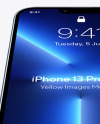 iPhone 13 Pro Max Sierra Blue Mockup