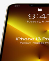 iPhone 13 Pro Max Gold Mockup