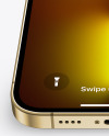 iPhone 13 Pro Max Gold Mockup