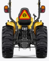 Mini Tractor Mockup - Back View