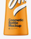 Matte Plastic Bottle with Pump Mockup Matte Plastic Bottle with Pump Mockup