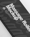 Glossy Massage Roller W/ Box Mockup