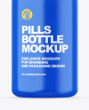 Glossy Pills Bottle Mockup