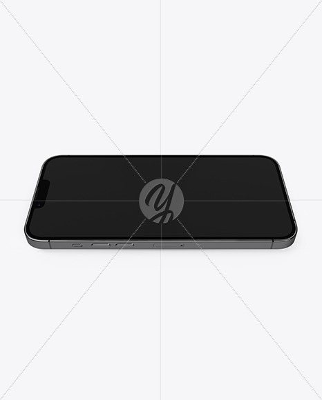 iPhone 13 Pro Max Graphite Mockup