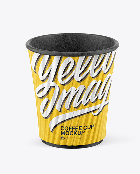 Kraft Coffee Cup Mockup