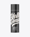 Glossy Aerosol Bottle Mockup