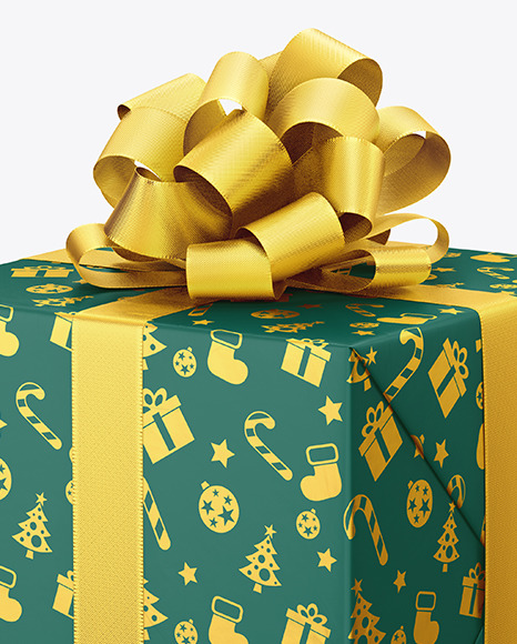 Gift Box Mockup