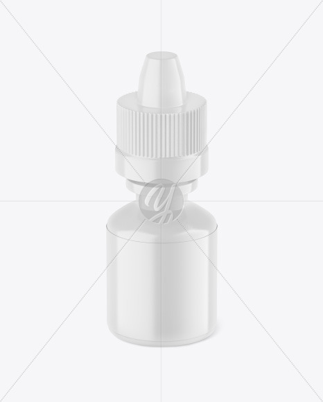 Glossy Eye Drops Bottle Mockup