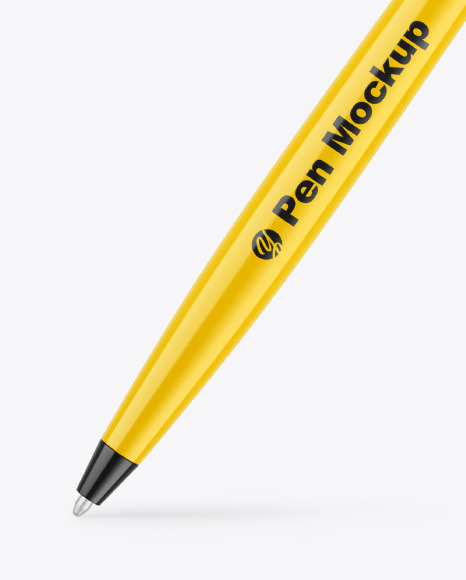 Glossy Pen Mockup