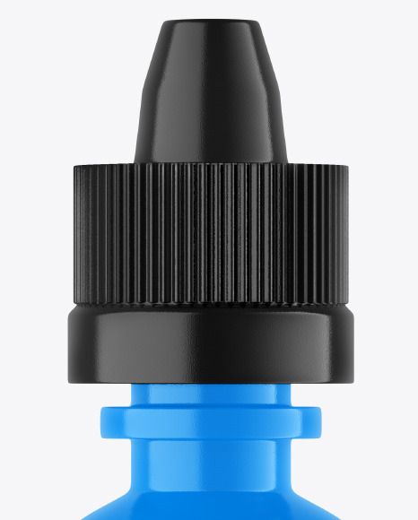 Glossy Eye Drops Bottle Mockup