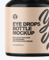 Metallic Eye Drops Bottle Mockup