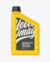 Matte Motor Oil Bottle Mockup