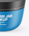 Matte Cream Jar Mockup