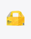 Glossy Box with Handle Mockup Glossy Box with Handle Mockup