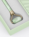 Jade Massage Roller W/ Box Mockup