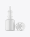 Glossy Opened Eye Drops Bottle Mockup