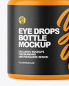 Matte Opened Eye Drops Bottle Mockup