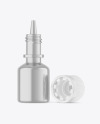 Metallic Opened Eye Drops Bottle Mockup Metallic Opened Eye Drops Bottle Mockup