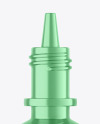 Metallic Opened Eye Drops Bottle Mockup Metallic Opened Eye Drops Bottle Mockup