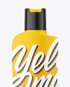Matte Plastic Cosmetic Bottle Mockup Matte Plastic Cosmetic Bottle Mockup