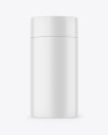 Glossy Paper Tube Mockup