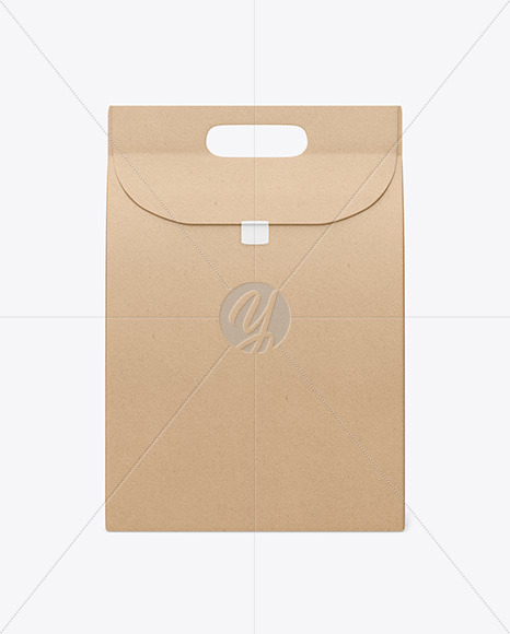 Kraft Paper Food Bag Mockup