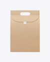 Kraft Paper Food Bag Mockup