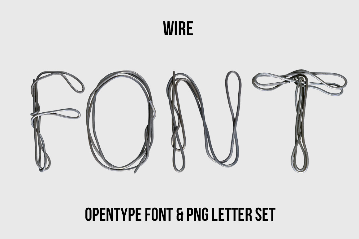 Wire Font Wire Font