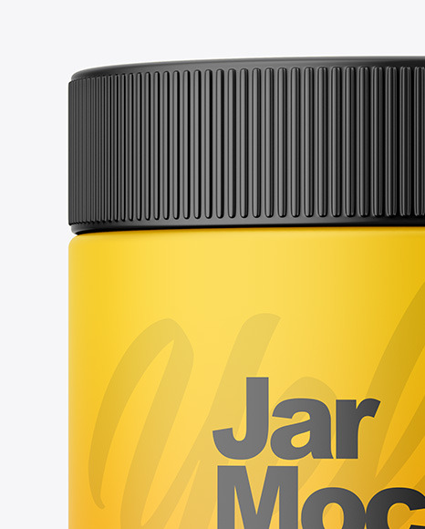 Matte Jar Mockup