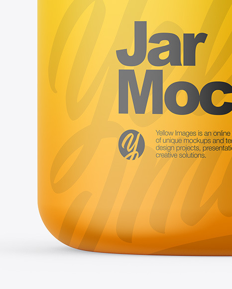 Matte Jar Mockup