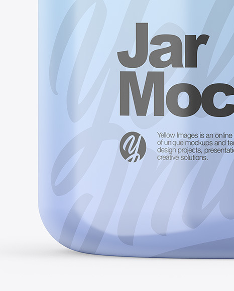 Glossy Jar Mockup