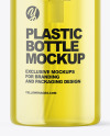 Color Liquid Cosmetic Bottle with Pump Mockup Color Liquid Cosmetic Bottle with Pump Mockup