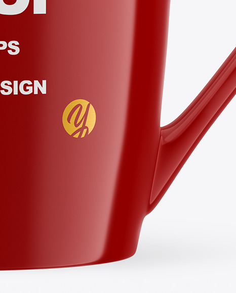 Glossy Mug Mockup