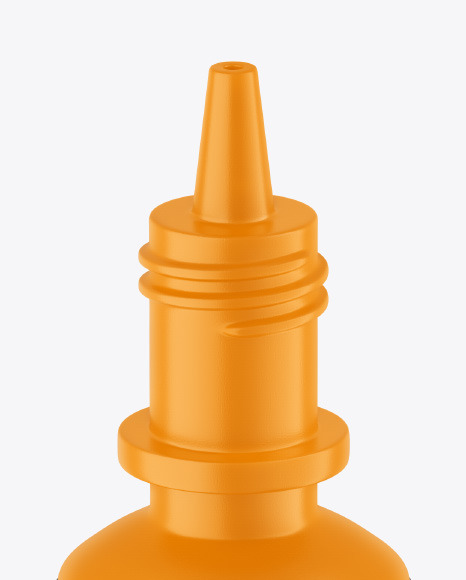 Matte Eye Drops Bottle Mockup