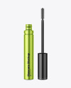 Opened Metallic Mascara Tube Mockup