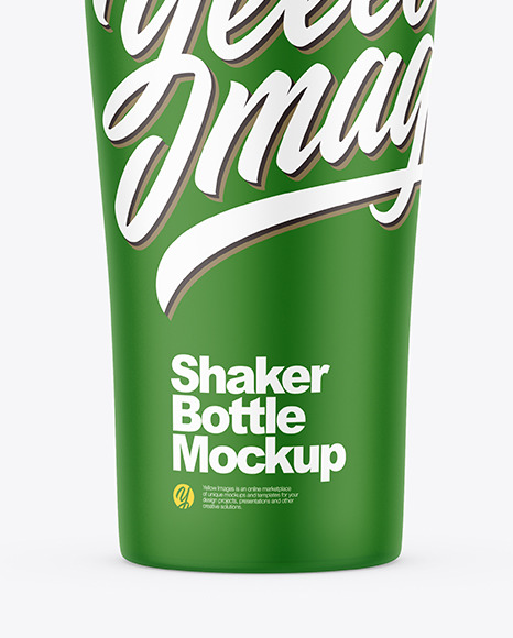 Matte Shaker Bottle