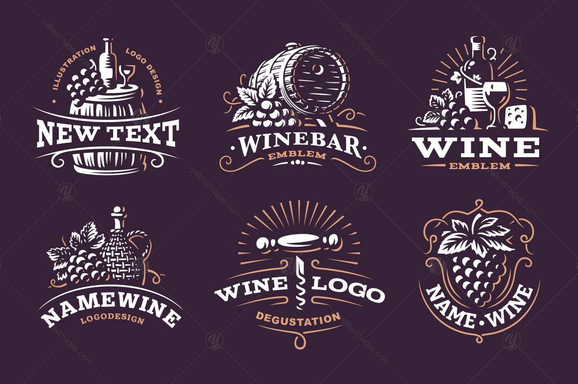 Wine graphic pack